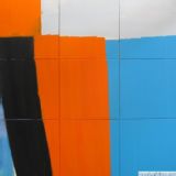 Lageplan Orange / Blau / Schwarz